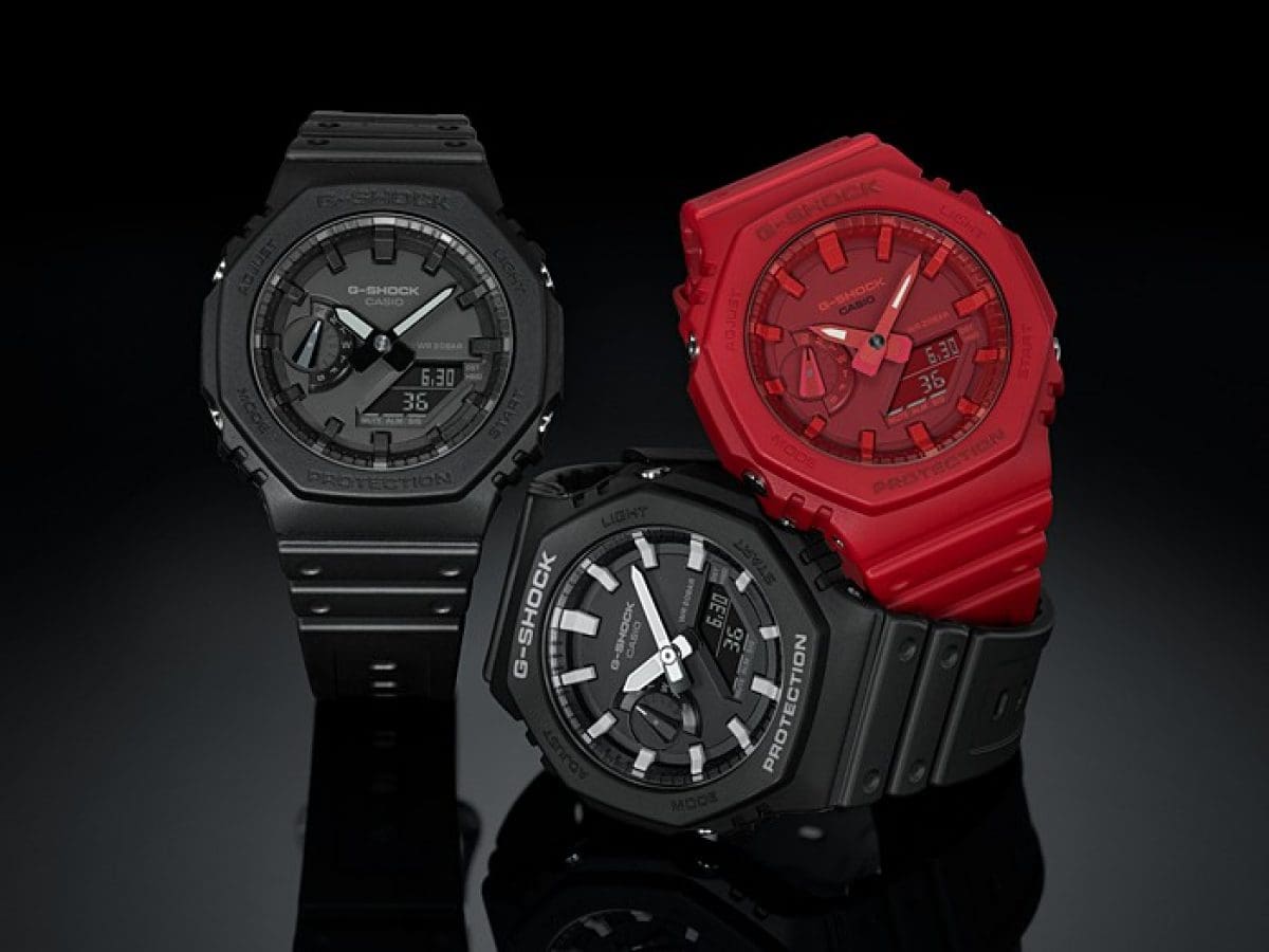 colección del Reloj G-Shock CASIO GA-2100-1ACR negro