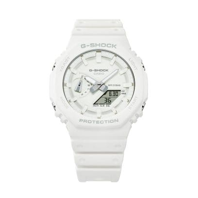 Reloj CASIO G-SHOCK One-Tone Gradation blanco GA-2100-7A7