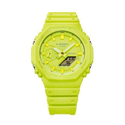 Reloj CASIO G-SHOCK One-Tone Gradation amarillo GA-2100-9A9