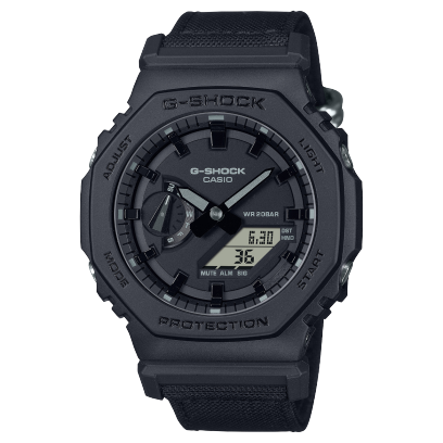 Reloj CASIO G-SHOCK Coudura Eco-Band negro GA-2100BCE-1A