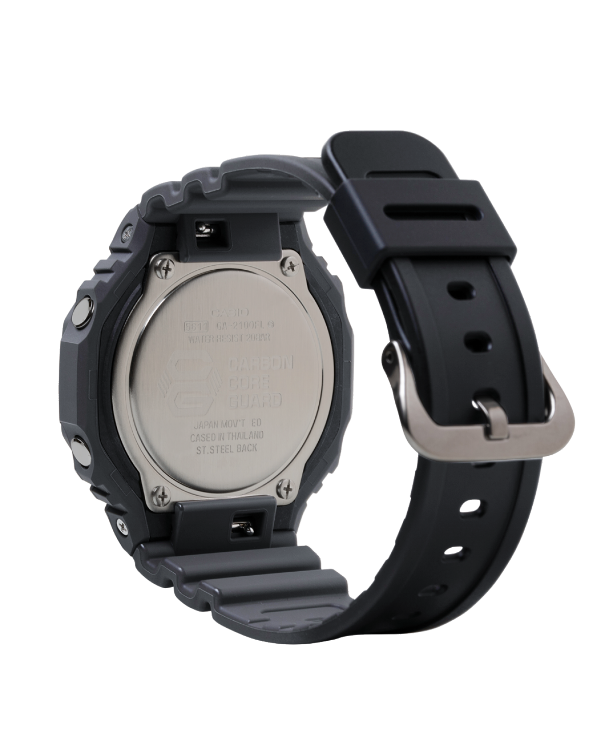correa del Reloj G-SHOCK CASIO The Flame Inside GA-2100FL-8A naranja