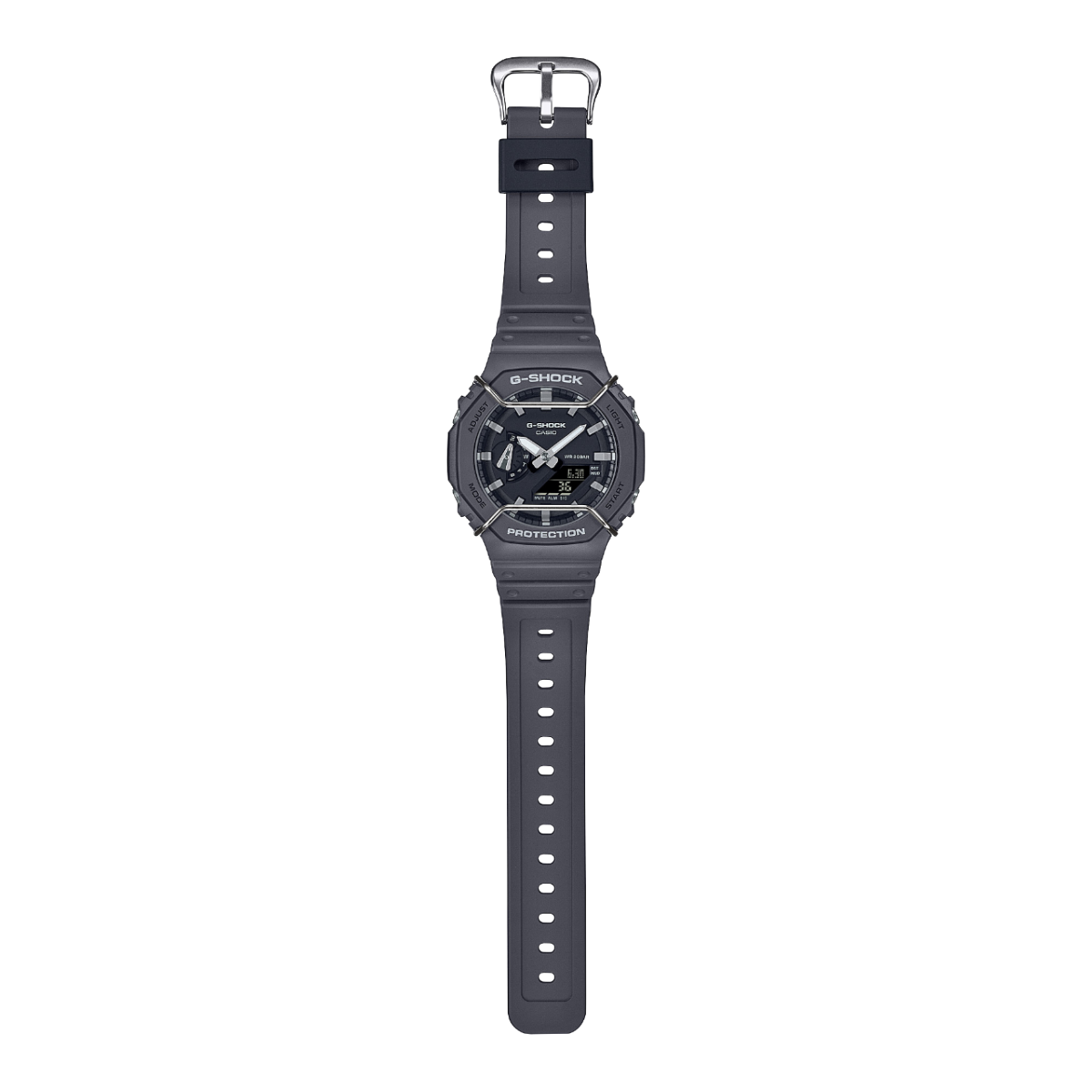 GA-2100PTS-8A, reloj gris