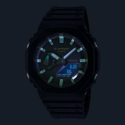 reloj G-Shock negro GA-2100RC-1A