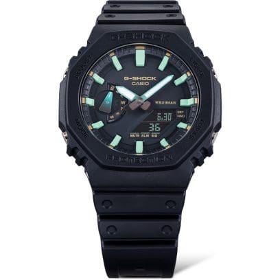 reloj G-Shock negro GA-2100RC-1A