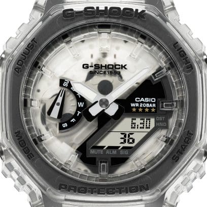 Reloj Casio G-Shock Clear Remix transparente  GA-2140RX-7A