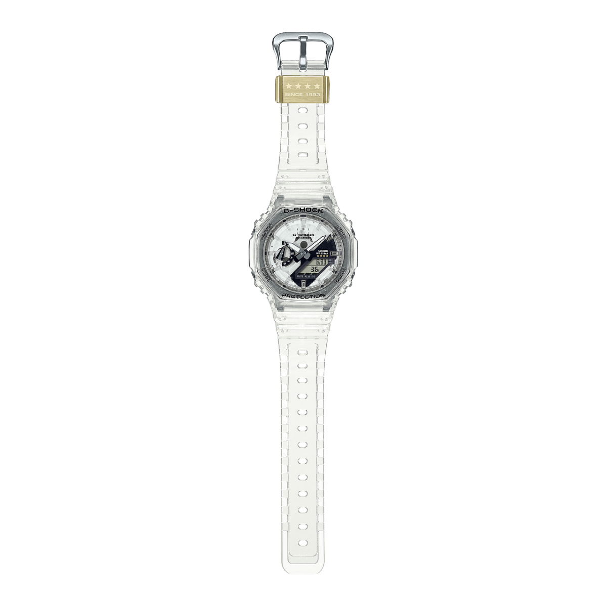 Reloj Casio G-Shock Clear Remix transparente  GA-2140RX-7A