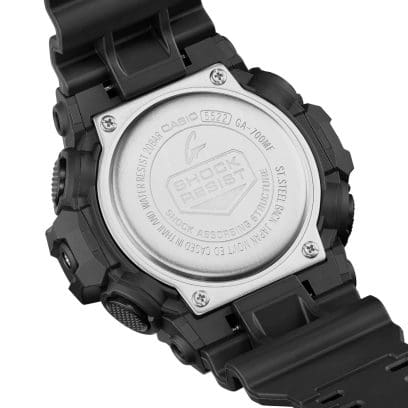 CONTRAGRABADO Reloj CASIO G-SHOCK MULTI FLUORESCENT NEGRO GA-700MF-1A