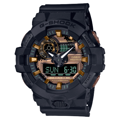 reloj CASIO G-Shock negro GA-700RC-1A