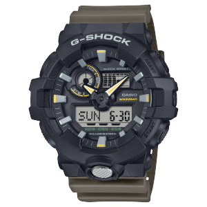 Reloj Casio G-SHOCK Two-one Utility Colors GA-710TU-1A3 verde olivo