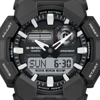 caratula del Reloj CASIO G-SHOCK New Rugged GA-010-1A