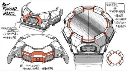 GA-010-1A Diseño de la carcasa y estructura Carbon Core Guard