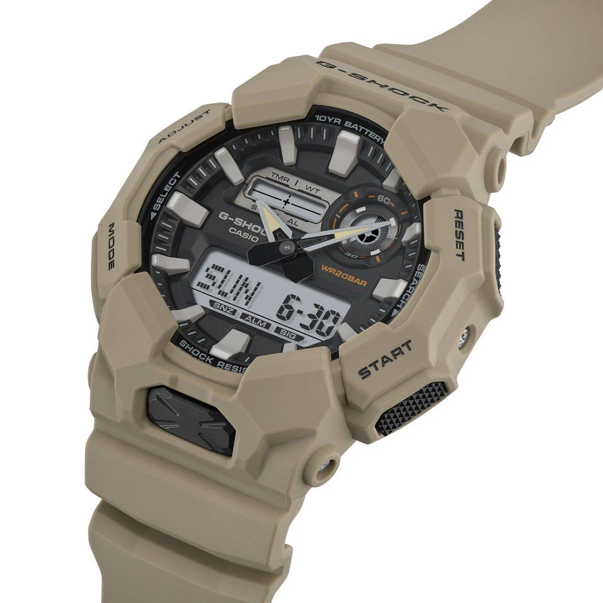 Reloj CASIO G-SHOCK New Rugged GA-010-5A beige