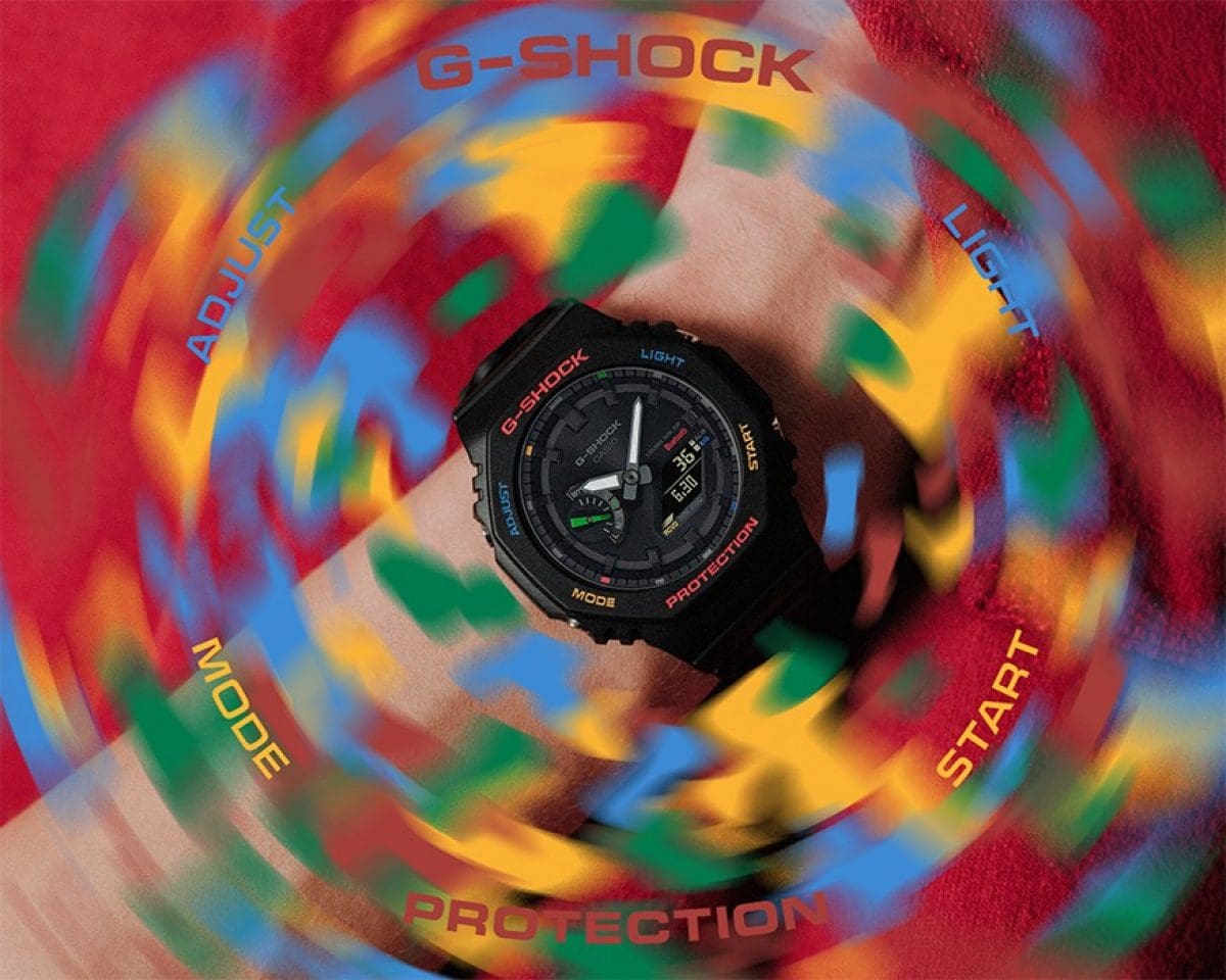Reloj CASIO G-SHOCK One-Tone x Multicolor GA-B2100FC-1A