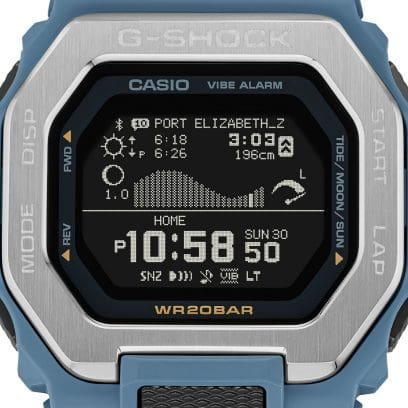 Reloj CASIO G-SHOCK GBX Natural Surf GBX-100-2A azul