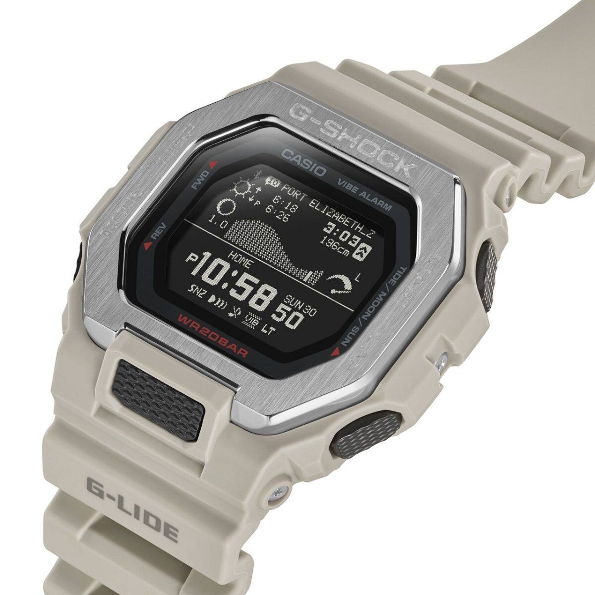 Reloj CASIO G-SHOCK GBX Natural Surf GBX-100-8A gris