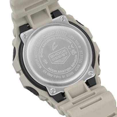 Contragrabado del Reloj CASIO G-SHOCK GBX Natural Surf GBX-100-8A gris