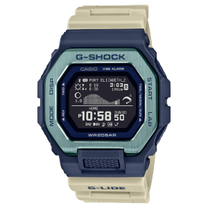 GBX-100TT-2, reloj CASIO G-LIDE GBX-100 azul, reloj azul,  GBX-100TT-2