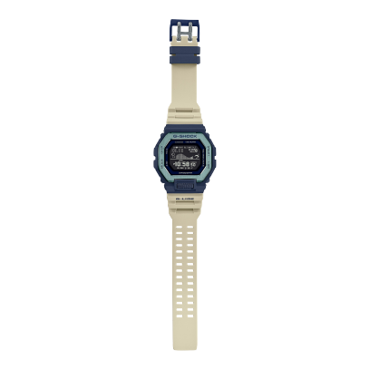 GBX-100TT-2, reloj CASIO G-LIDE GBX-100 azul, reloj azul,  GBX-100TT-2