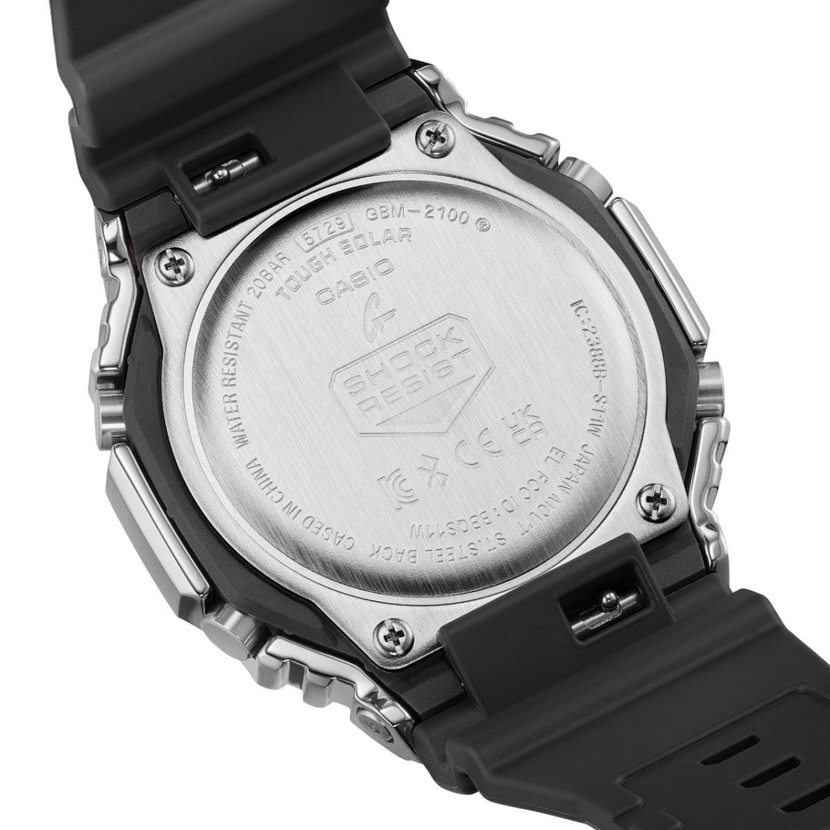 Contragrabado del Reloj CASIO G-SHOCK verde GBM-2100-1A3