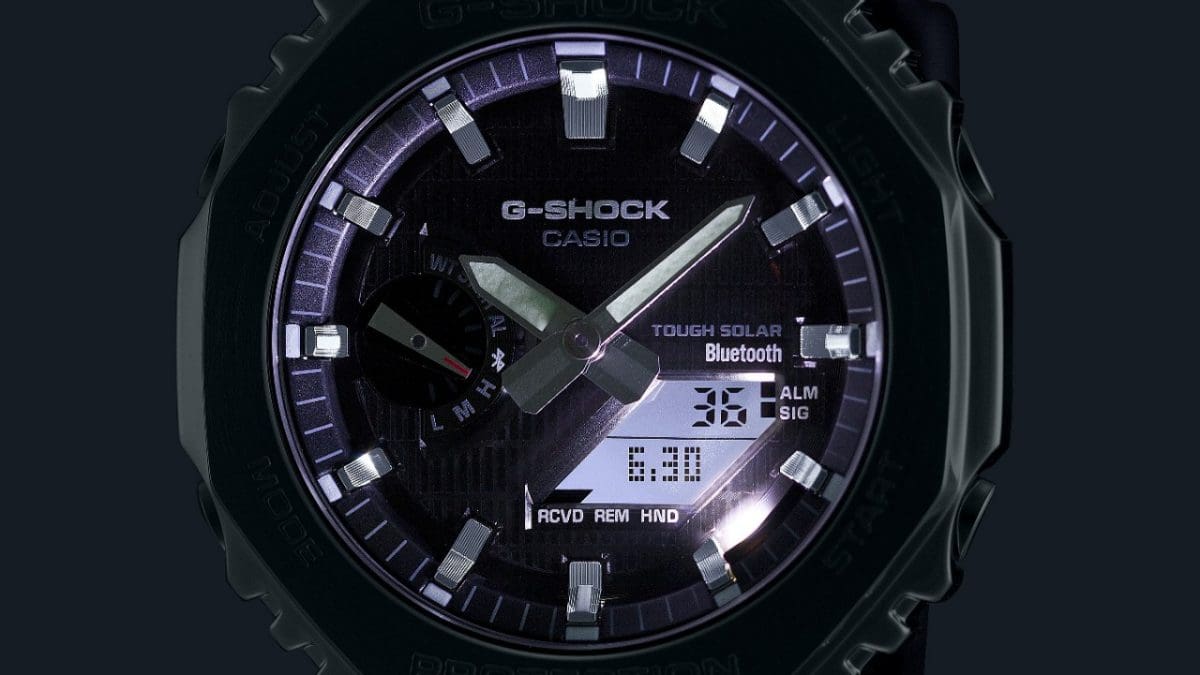 Luz LED G-SHOCK CASIO GBM-2100A-8B