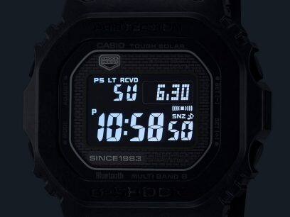 Pantalla del Reloj Casio G-Shock Full Carbon negro GCW-B5000UN-1