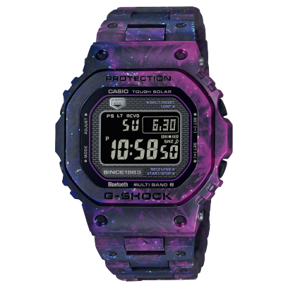 Reloj Casio G-Shock Full Carbon morado GCW-B5000UN-6