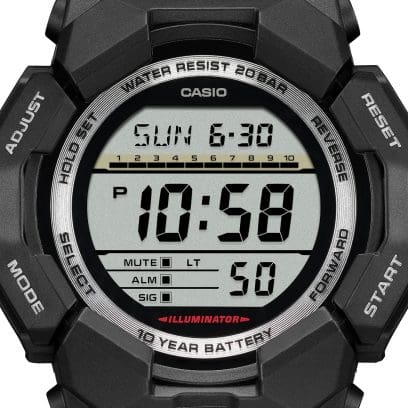 Reloj CASIO G-SHOCK New Rugged Digital Basic 10 Year GD-010-1C negro