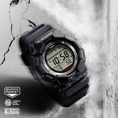 Reloj negro CASIO G-SHOCK New Rugged Digital Basic 10 Year GD-010-1C