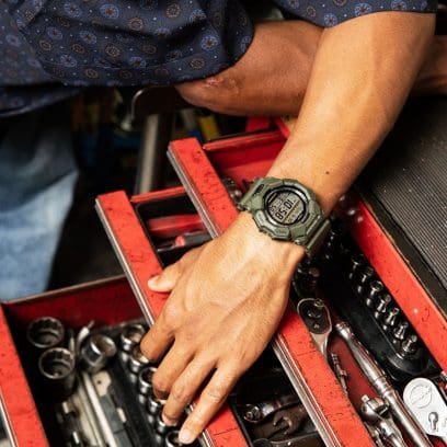 Reloj CASIO G-SHOCK New Rugged Digital Basic 10 Year GD-010-3C para hombres