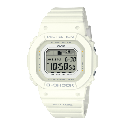 Reloj CASIO G-SHOCK Surfing with Nature GLX-S5600 blanco