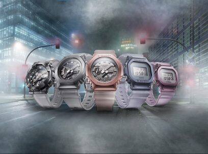 Desde la izquierda: GM-110MF-1A, GM-S2100MF-1A, GM-2100MF-5A, GM-5600MF-2, GM-S5600MF-6
