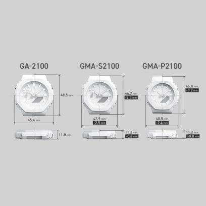 Tamaño compacto G-SHOCK CASIO GMA-P2100SR-7A