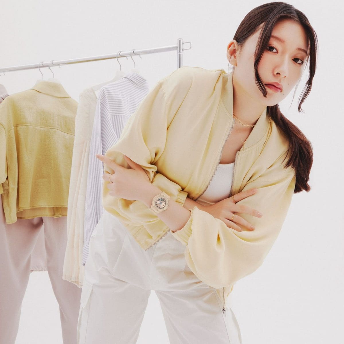 Reloj CASIO G-SHOCK Silky Tone GMA-P2100ST-9A dama