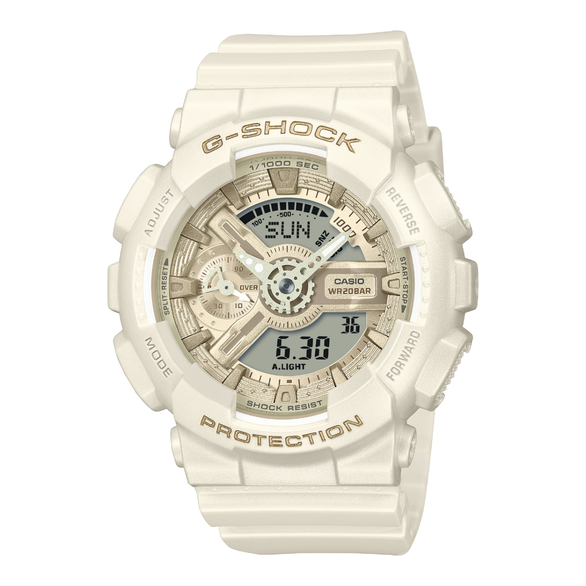 Reloj G-SHOCK CASIO Silky Tone Texture GMA-S110ST-7A BEIGE