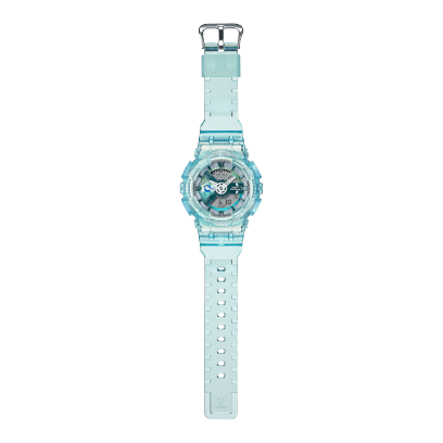 Reloj G-SHOCK VIRTUAL WORLD COLOR turquesa transparente GMA-S110VW-2A