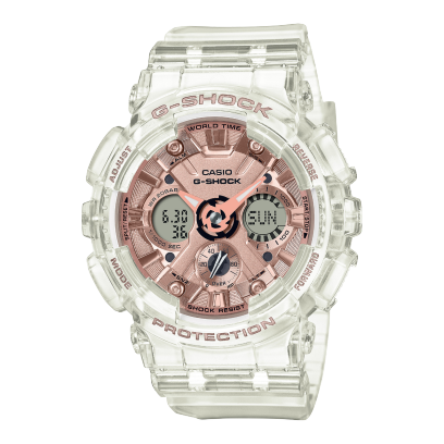 Reloj Casio G-Shock transparente mujer GMA-S120SR-7A