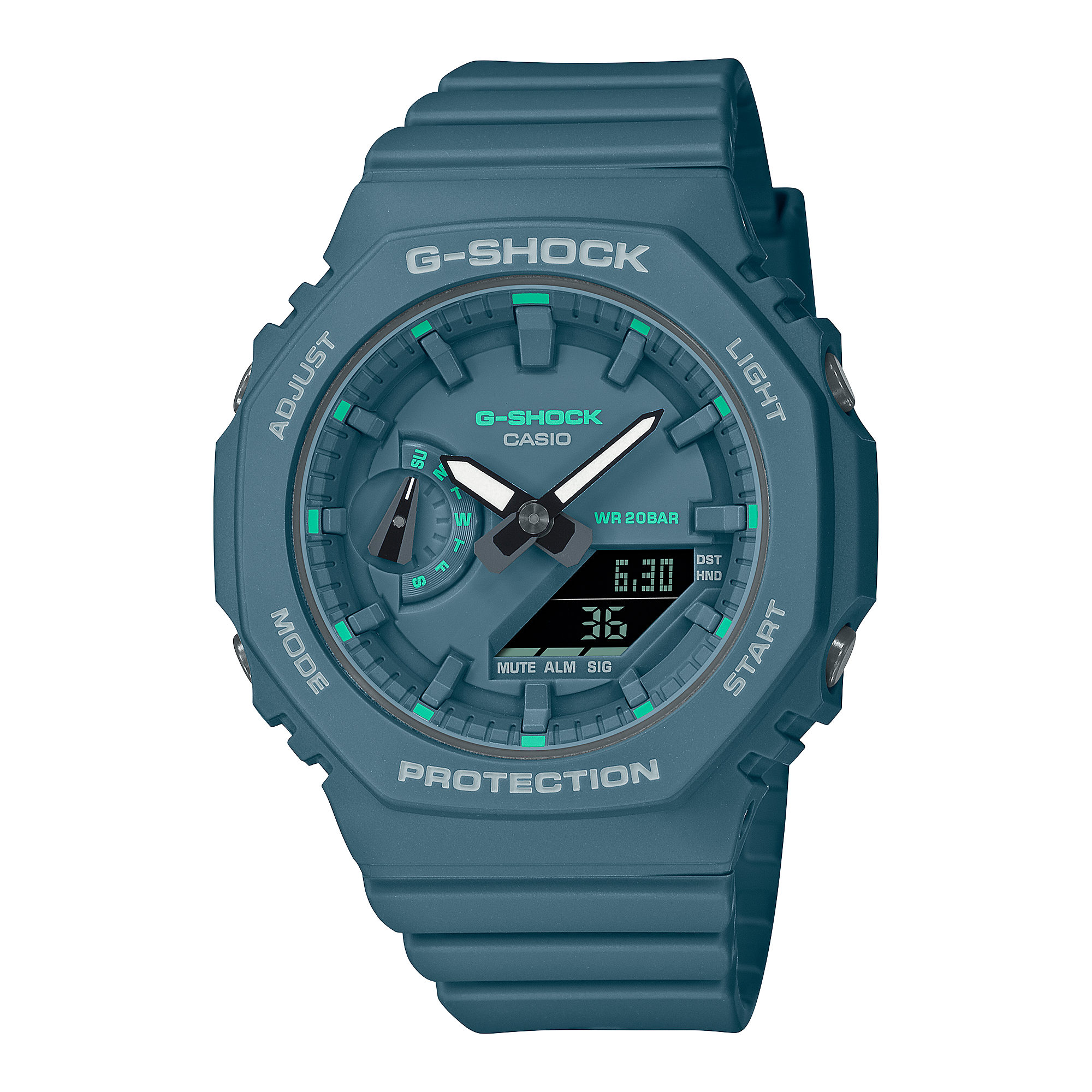 美品 G-SHOCK デジタル腕時計 GMA-S2100GA-3AJF グリーン GMA-S2100GA-3A | G-SHOCK ANALÓGICO DIGITAL Verde | CASIO