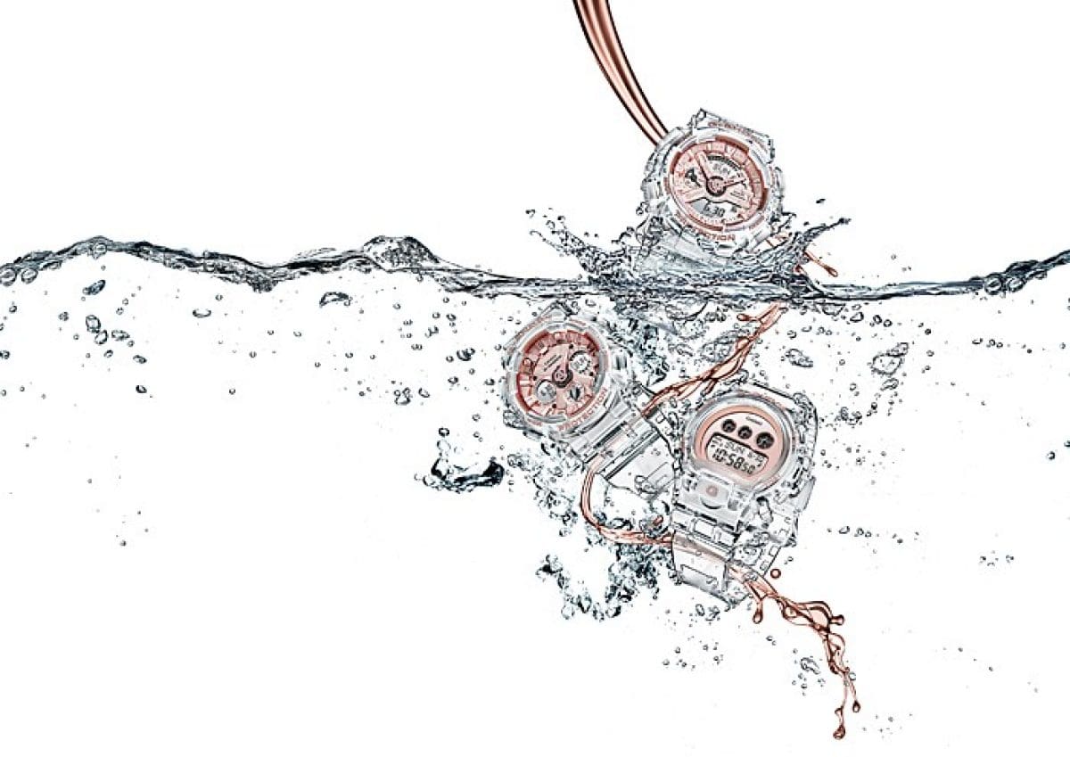 Reloj Casio G-Shock transparente mujer GMD-S6900SR-7