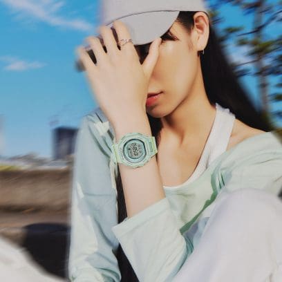 versatilidad del Reloj CASIO G-Shock G-Squad New Move GMD-B300 verde