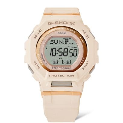 frente del Reloj CASIO G-Shock G-Squad New Move GMD-B300 rosa