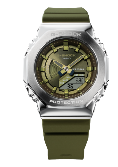 Reloj Casio G-Shock verde GM-S2100-3A