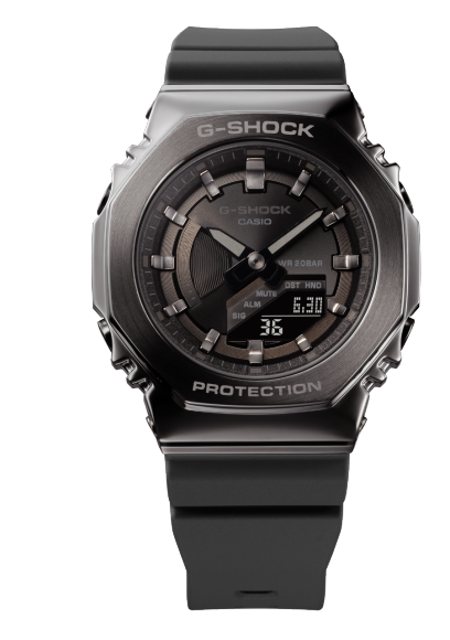 Reloj Casio G-Shock negro mujer GM-S2100B-8A