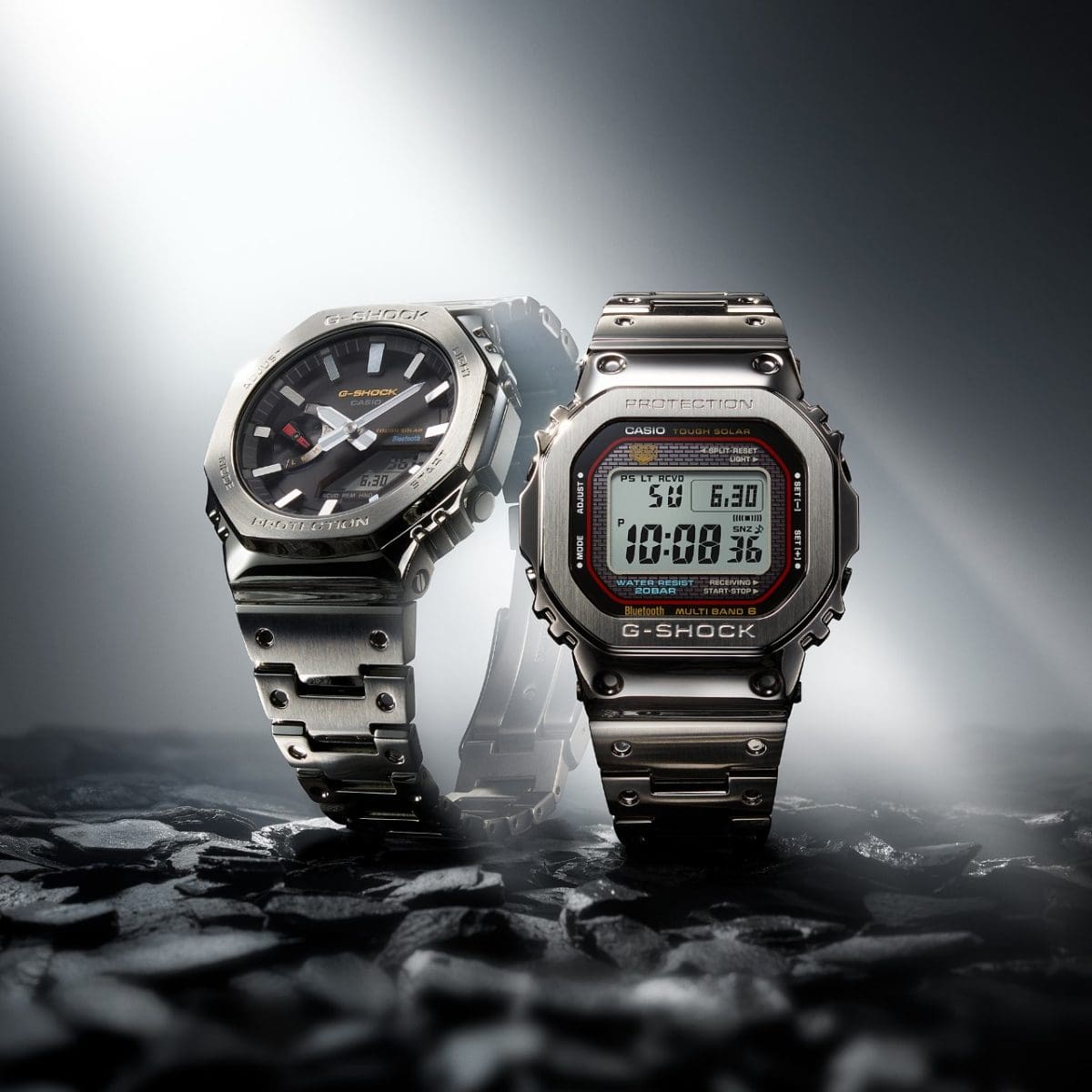 Desde la izquierda: GM-B2100SD-1C, GMW-B5000D-1C