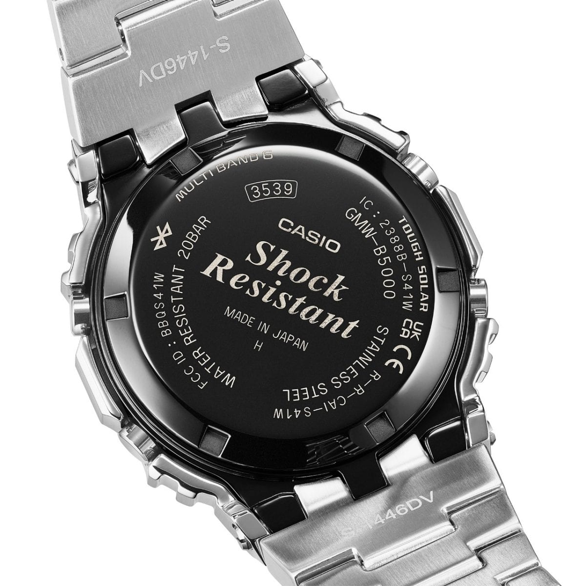 Grabado trasero G-SHOCK CASIO GMW-B5000D-1C