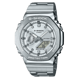 Reloj Casio G-Shock GM-2110D-7A plateado