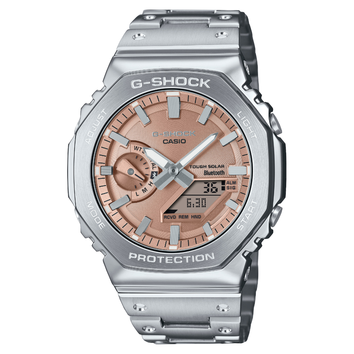 Reloj G-Shock CASIO Full metal GM-B2100AD-5ACR café