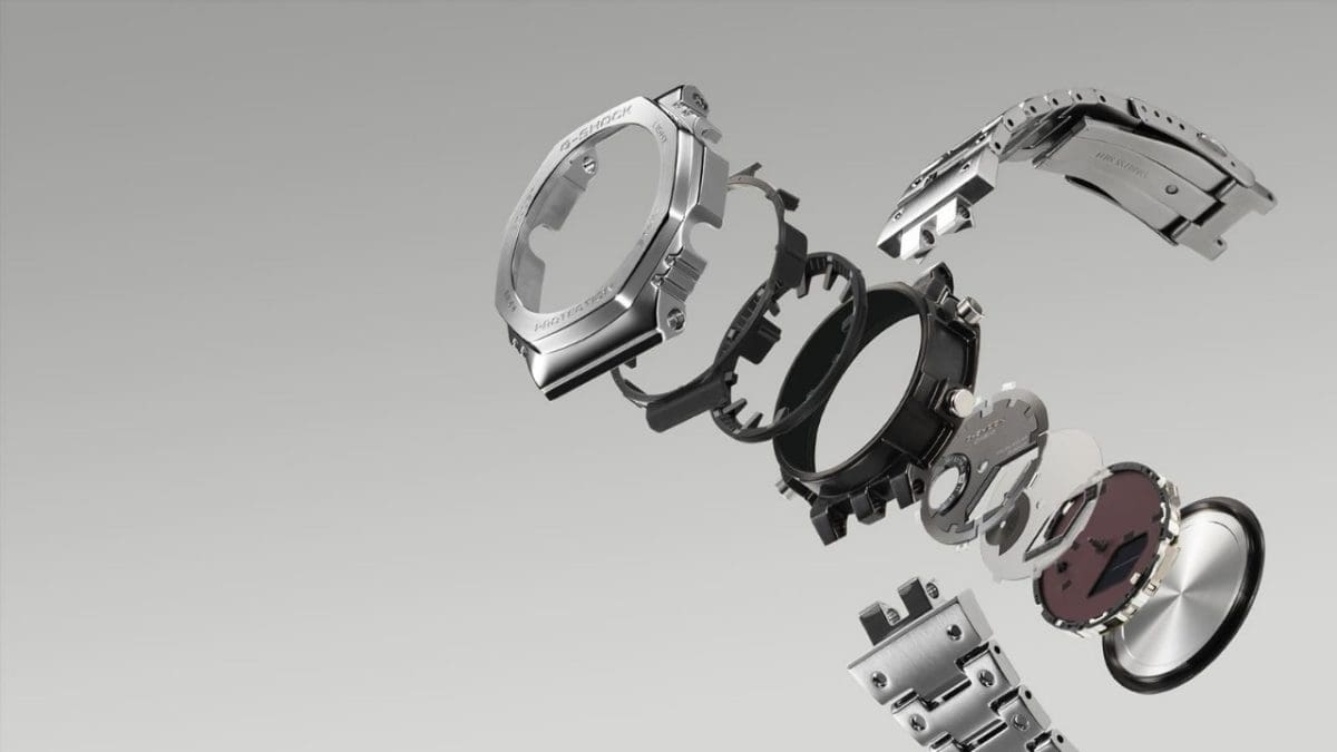 Estructura completamente metálica G-SHOCK CASIO GM-B2100SD-1C