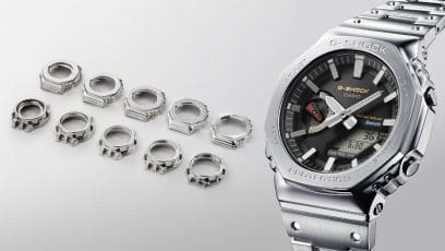 Exterior metálico G-SHOCK CASIO GM-B2100SD-1C