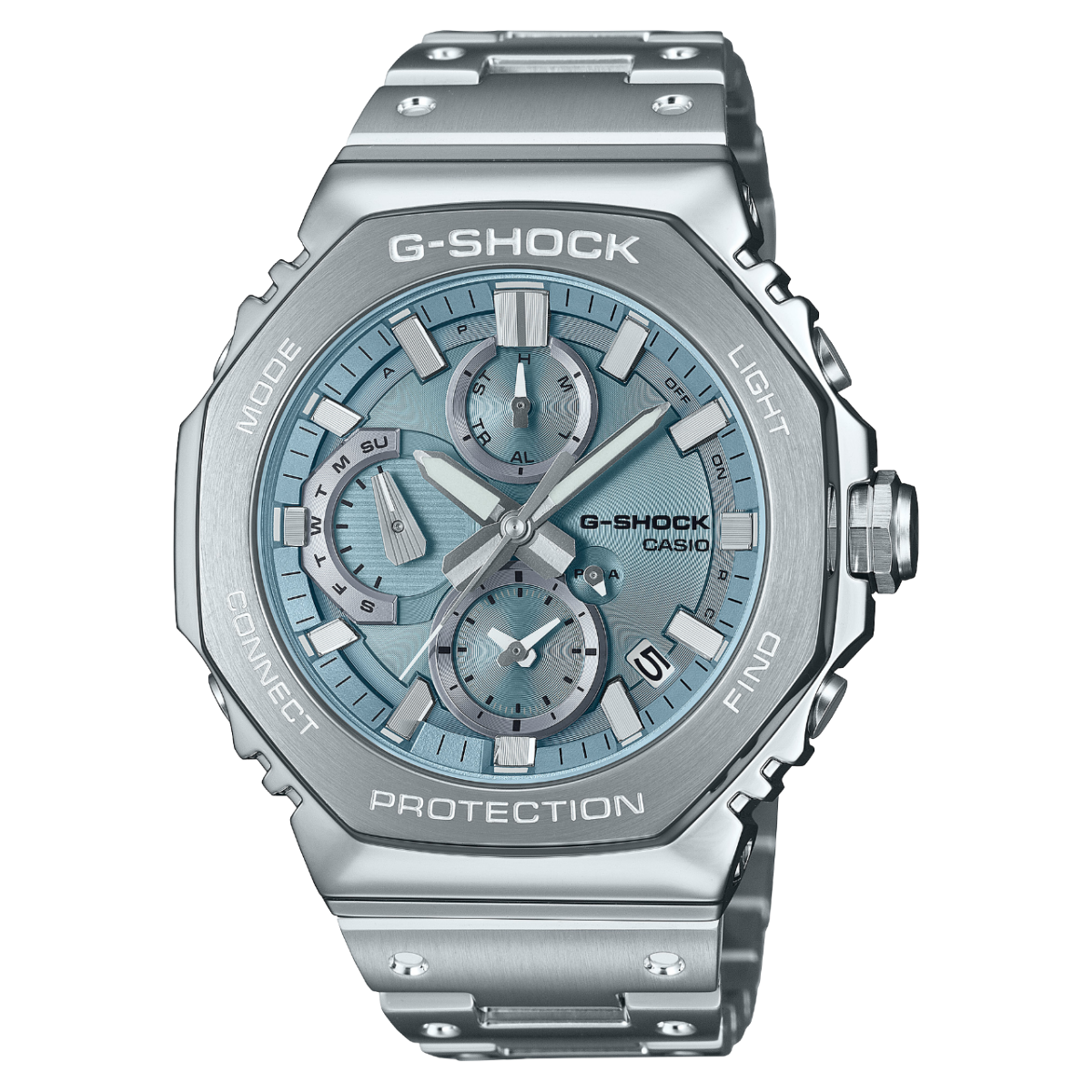 Reloj CASIO G-Shock GMC-B2100AD-2ACR plata con azul
