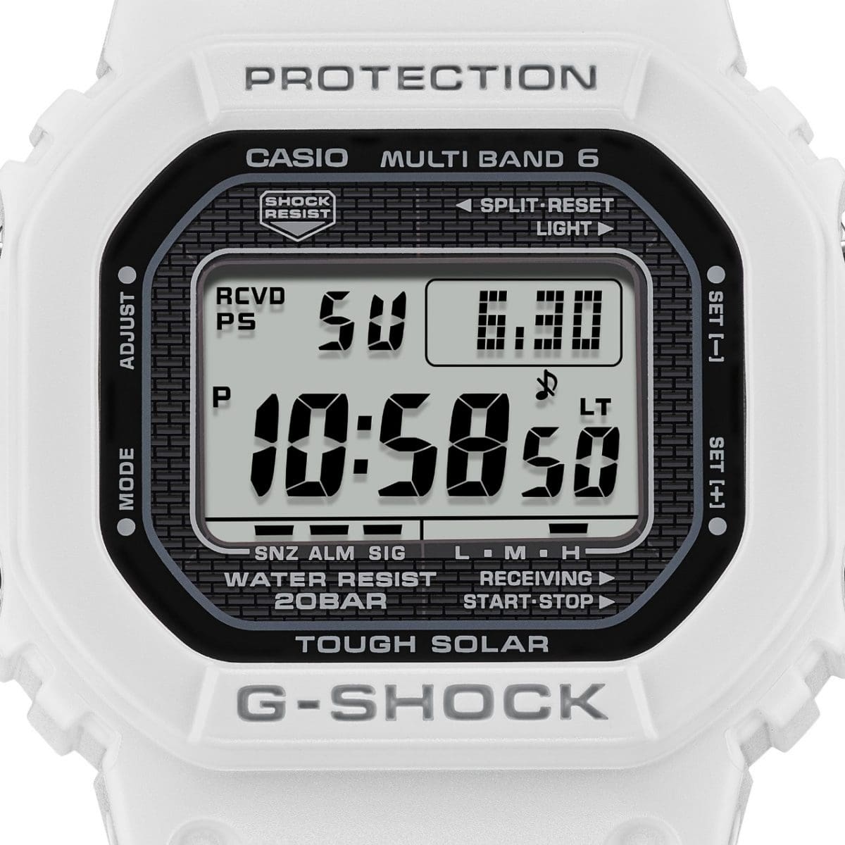 pantalla digital del Reloj G-SHOCK CASIO Heritage Series GW-5000HS-7